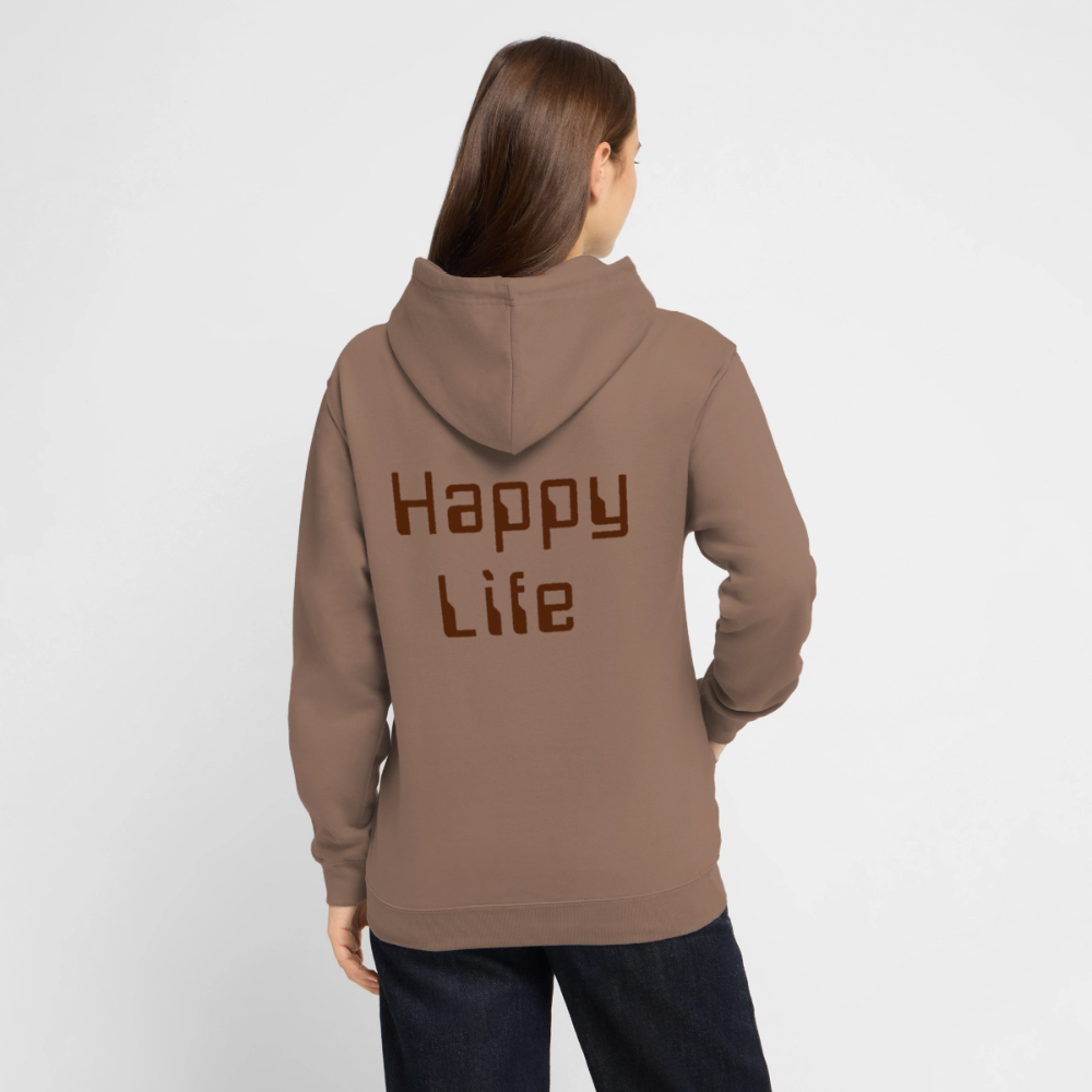 Hoodie unisex - mokka