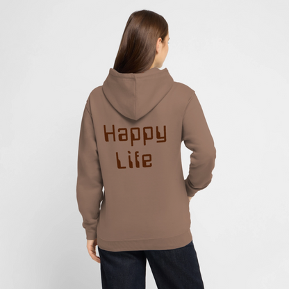Hoodie unisex - mokka