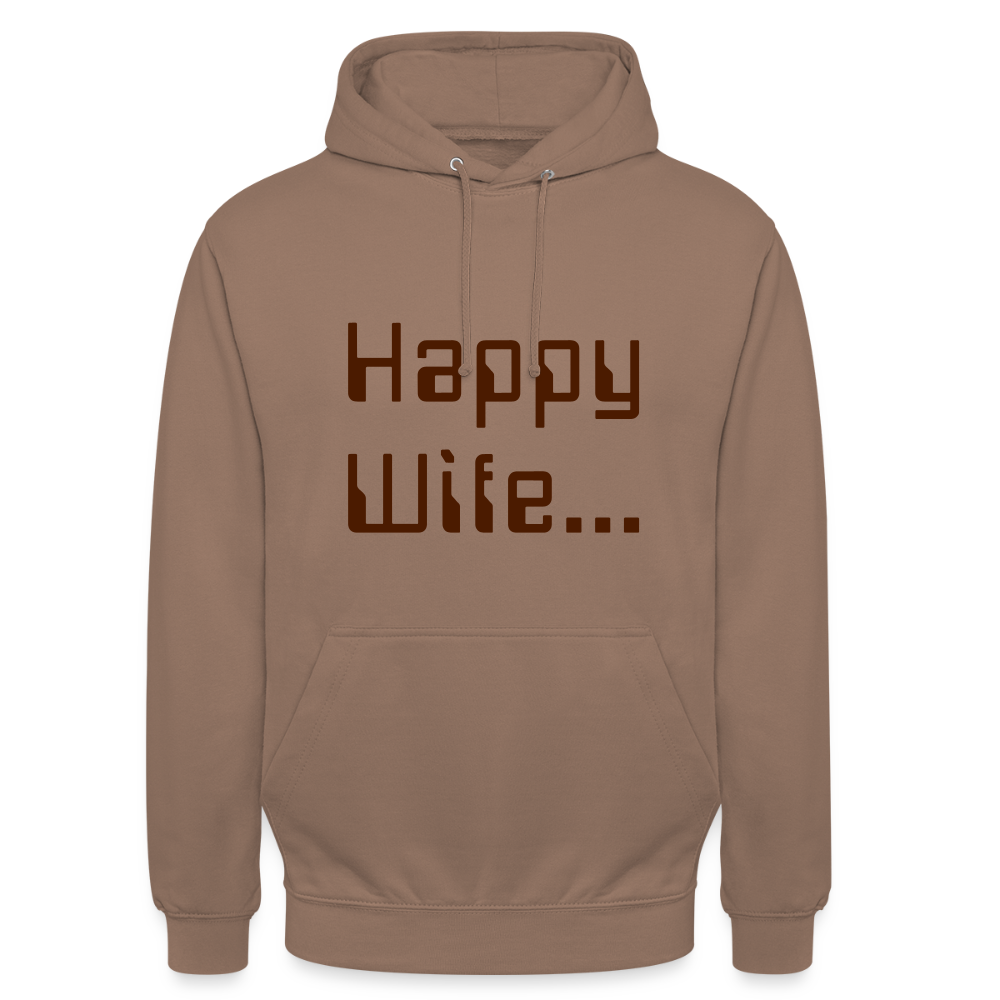 Hoodie unisex - mokka