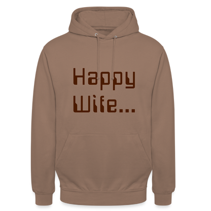 Hoodie unisex - mokka