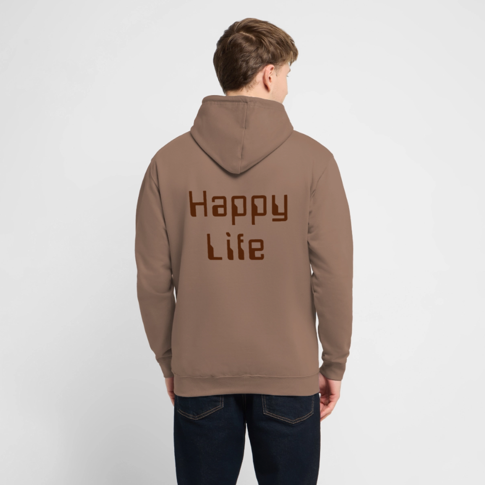 Hoodie unisex - mokka