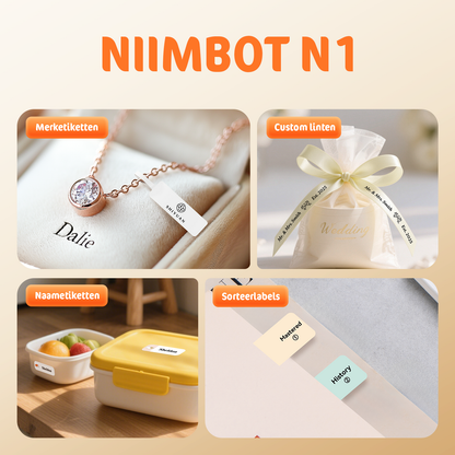 Niimbot N1 – Compacte thermische lint en labelprinter met bluetooth