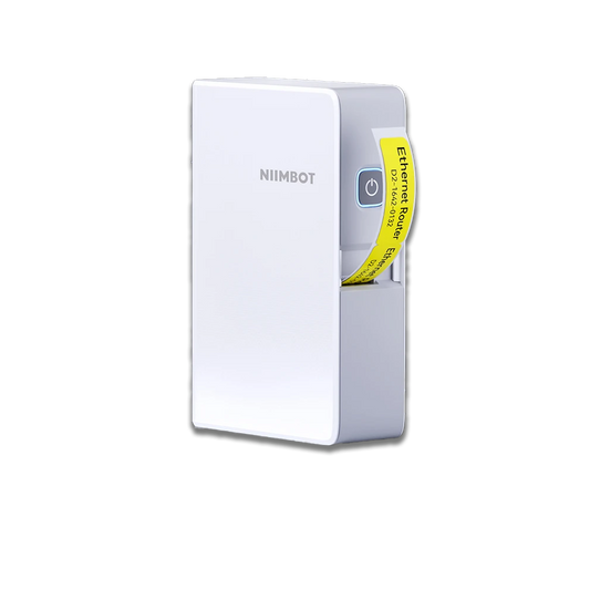 Niimbot N1/B18 Thermische Transfer Labelprinter – Draadloos – Zelfklevende Waterdichte Kabellabels met Lint