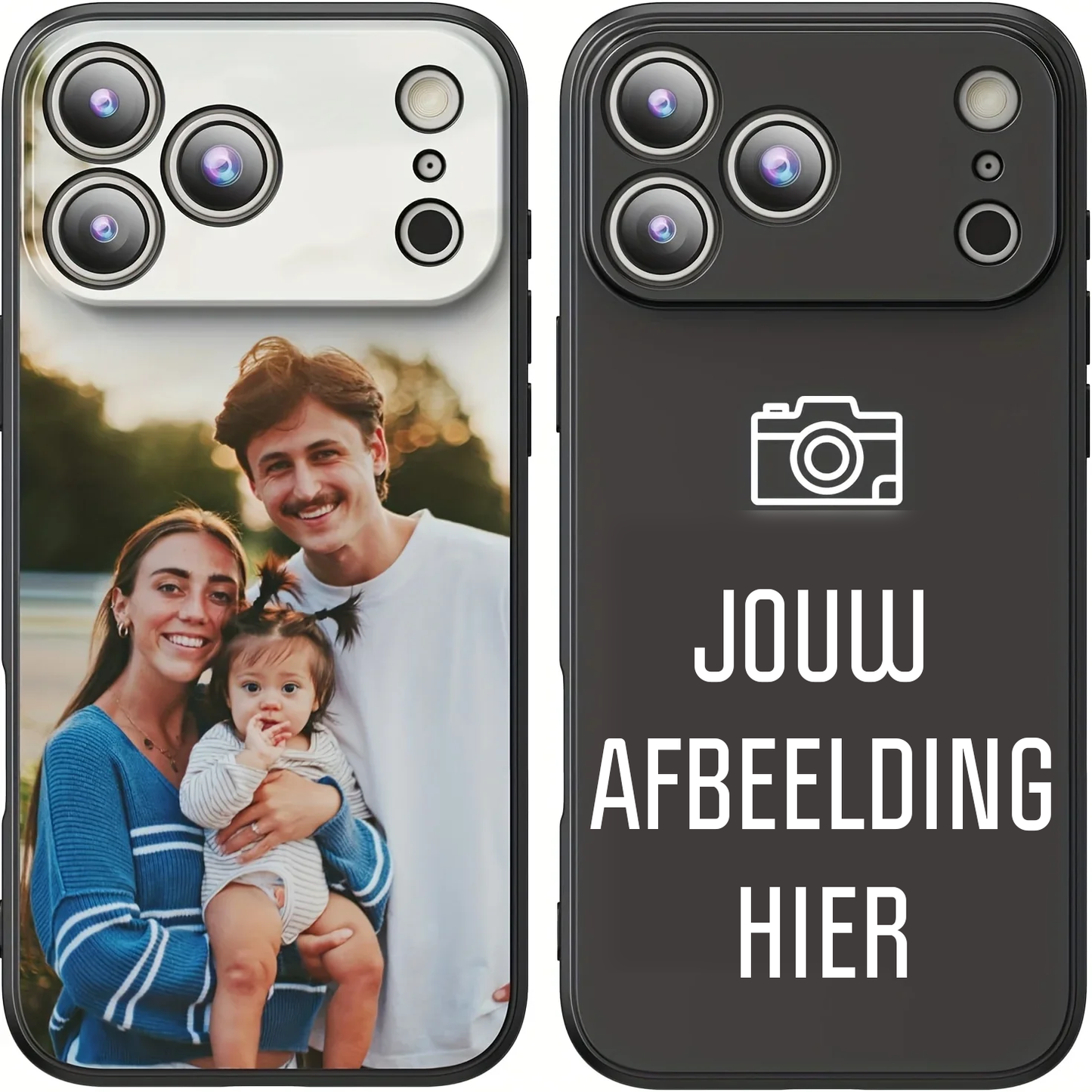 DIY Frosted Soft Case – iPhone 6 t/m 17, SE & Pro/Max