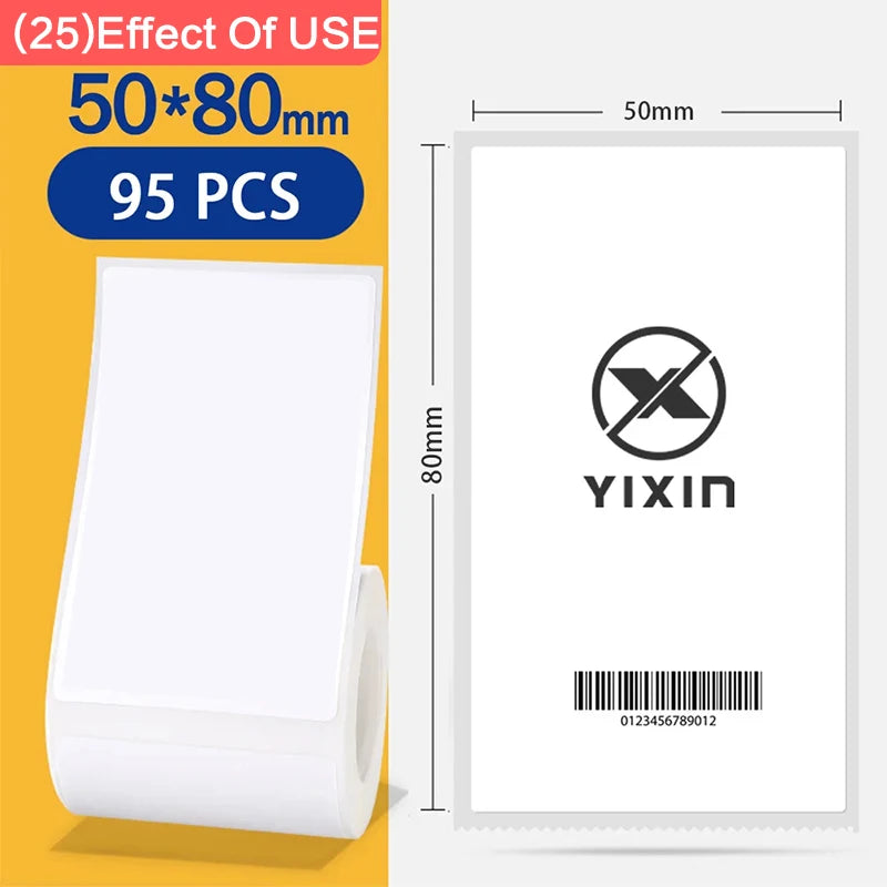 Etiketten op rol voor de NIIMBOT B1, B21 en Pro en de B3s