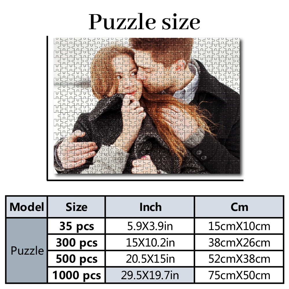MemoryPiece™ Puzzel met persoonlijke foto