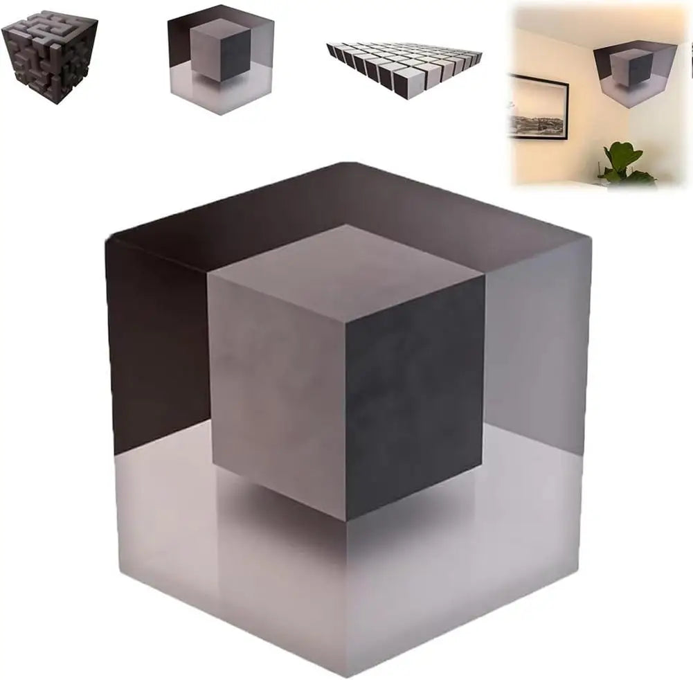 IllusiEdge™ Geometrische muur Stickers ✨📐