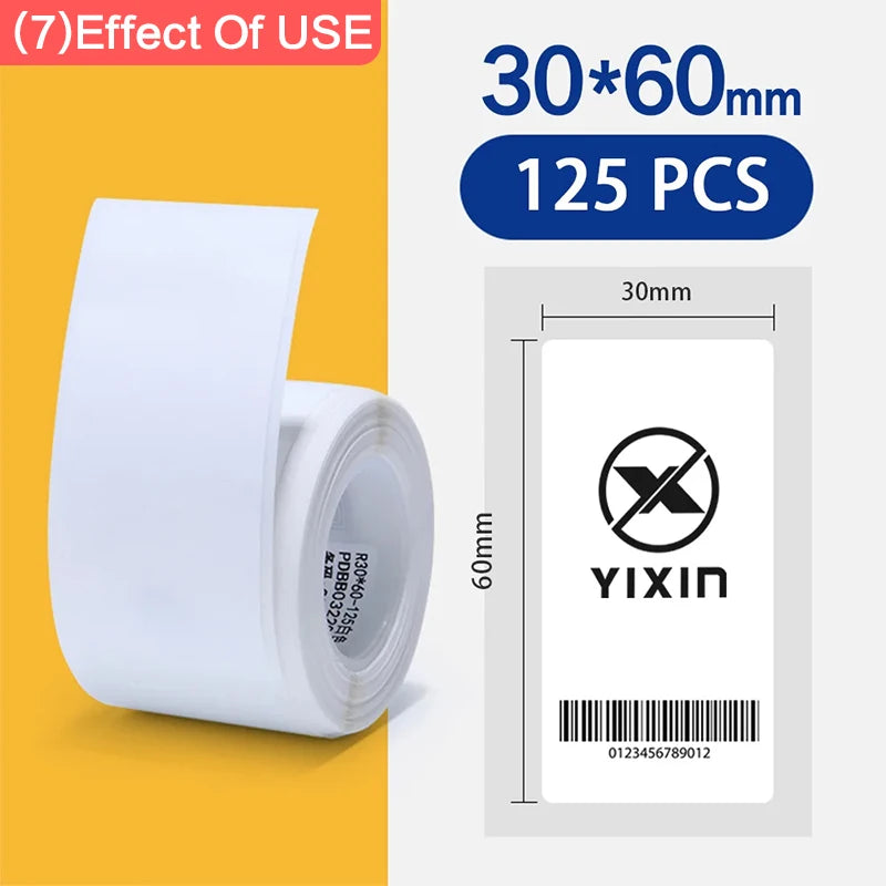 Etiketten op rol voor de NIIMBOT B1, B21 en Pro en de B3s