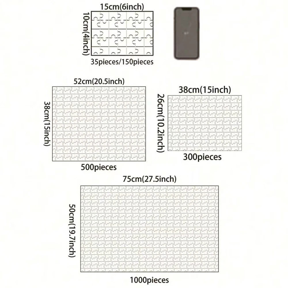 MemoryPiece™ Puzzel met persoonlijke foto