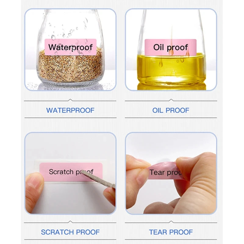 Etiketten op rol voor de NIIMBOT B1, B21 en Pro en de B3s